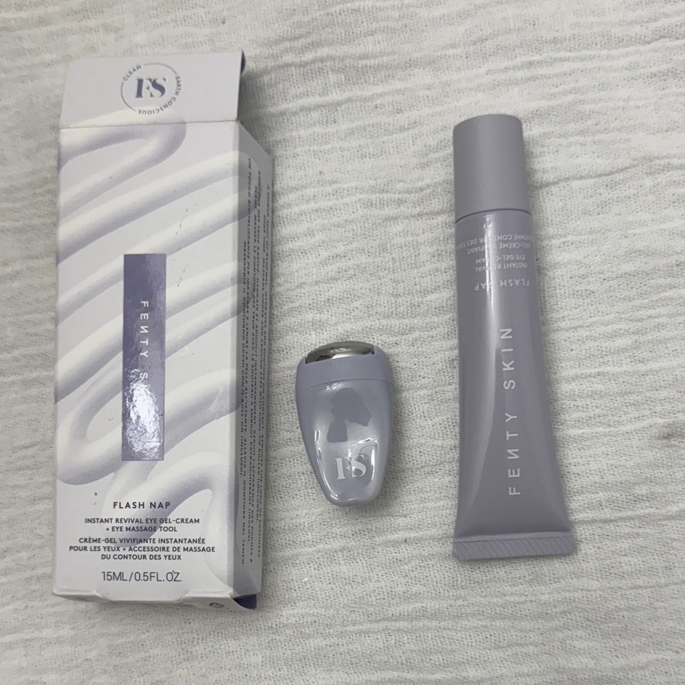 Fenty Beauty Flash Nap Eye Gel-Cream Set + massage tool - Picture 2 of 2